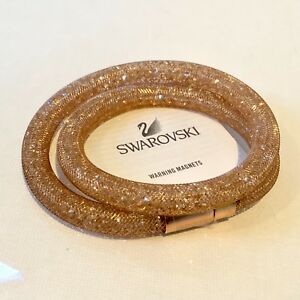 【送料無料】アクセサリー　ネックレス　authentic swarovski braccialecollana bronzo stardust cristalli scintillanti bling