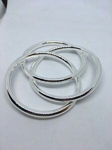 【送料無料】アクセサリー　ネックレス　シルバートライブレスレットsilver tri braccialetti