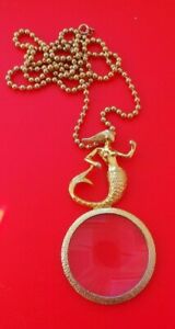 【送料無料】アクセサリー　ネックレス　サイレンネックレスcollana con sirena lente di ingrandimento