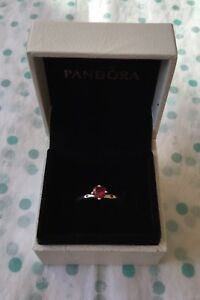 【貨物輸送無料】付属物 頸飾り スターリングシルバーオリジナルボックスハートリングサイズsilver  amp; me red heart ring taglia 54 インチ confezione regalo originale インチ argento sterling s9 ジュエリー・アクセサリー-男女兼用アクセサリー-ネックレス・ペンダント
