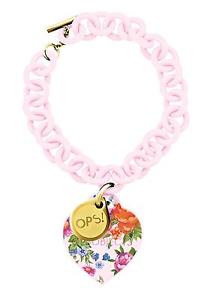 【送料無料】アクセサリー　ネックレス　ピンクカフops flowers bracciale rosa opsbr151