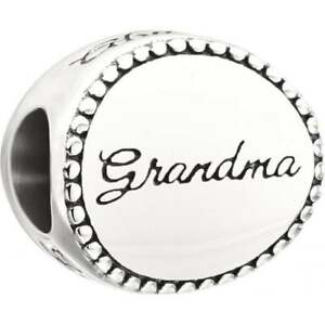 【送料無料】アクセサリー　ネックレス　ディスクスターリングシルバーautentico chamilia 20103226 grandma nonna disco argento sterling