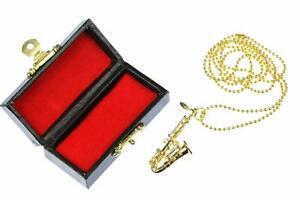 【送料無料】アクセサリー　ネックレス　サックスチェーンチェーンネックレスサックスゴールデンボックスsax catena sax catena collana miniblings sassofono sax dorato 80cm box