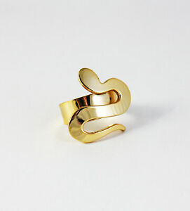 【送料無料】アクセサリー　ネックレス　リングアンプヘビanello bulli amp; pupe bijoux in ottone dorato a forma di serpente