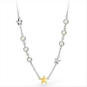 【送料無料】アクセサリー　ネックレス　ペンダントネックレスリトルスタースチールスターゴールドcollana pendente donna sagap little star sls01 acciaio stella pvd oro