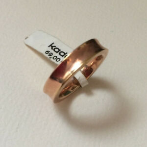 【送料無料】アクセサリー　ネックレス　ステンレススチールゴールドテープリングリングanello kad tg 56 nastro anello in acciaio inox pvd ororos 5,5mm kado