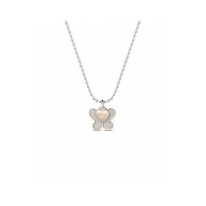 【送料無料】アクセサリー　ネックレス　ネックレススチールピンクゴールドcollana ops opsglitter opscl3551450 acciaio oro rosa