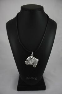 【送料無料】アクセサリー　ネックレス　ネックレスコーティングシルバーアートstaffy collana rivestita d’argento, alta qualit art dog it