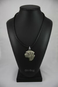 【送料無料】アクセサリー　ネックレス　ボーダーテリアネックレスコーティングシルバーアートborder terrier collana rivestita d’argento, alta qualit art dog it