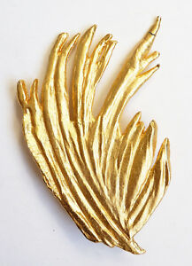 【送料無料】アクセサリー　ネックレス　パリbroche en mtal dor et mail sign valrie viloin labb paris