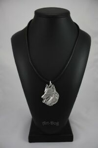 【送料無料】アクセサリー　ネックレス　タイプネックレスコーティングシルバーアートmalinois tipo 2 collana rivestita d’argento, alta qualit art dog it