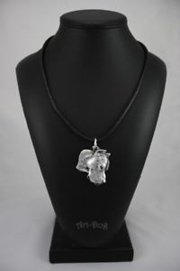 【送料無料】アクセサリー　ネックレス　ネックレスコーティングシルバーアートdogo argentino collana rivestita d’argento, alta qualit art dog it 22,052円