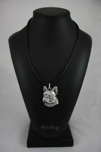 【送料無料】アクセサリー　ネックレス　ブルドッグタイプネックレスコーティングシルバーbouledogue franais tipo 2 collana rivestita d’argento, alta qualit artdog it