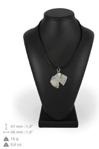 【送料無料】アクセサリー　ネックレス　タイプネックレスコーティングシルバーアートschnauzer tipo 4 collana rivestita d’argento, alta qualit art dog it
