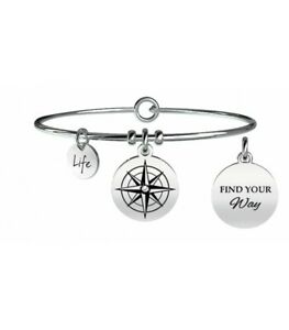 【送料無料】アクセサリー　ネックレス　カフシンボルコレクションロサデイオリジナルkidult bracciale symbols collection rosa dei ventidirezione 731063 originale n