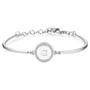 【送料無料】アクセサリー　ネックレス　カフリジッドラインbracciale donna rigido brosway linea chakra ref bhk130 1939 vp29 lettera g
