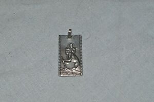 【送料無料】アクセサリー　ネックレス　アルジェントセントクリストフbelle mdaille religieuse en argent st christophe
