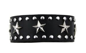 【送料無料】アクセサリー　ネックレス　ブラックスターブレスレットbracciale in pelle nero stella