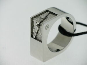 【送料無料】アクセサリー　ネックレス　セクターアクイラリングマンステンレススチールミスsector anello uomo acciaio lucido con aquila referenza 0j11a mis21