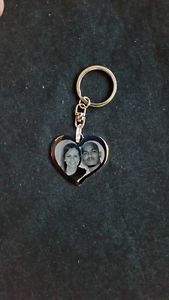 【貨物輸送無料】付属物 頸飾り カスタムテキストキーチェーンプレゼントfoto personalizzate  testo incisi cuore portachiavi matrimonio compleanno regalo lt; 3 ネックレス・ペンダント-ジュエリー・アクセサリー-男女兼用アクセサリー