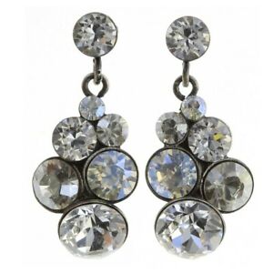 【送料無料】アクセサリー　ネックレス　ペンダントイヤリングプチグラマーホワイトシルバーkonplott orecchini pendenti petit glamour bianco argento