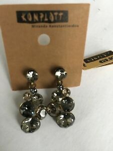 【送料無料】アクセサリー　ネックレス　イヤリングプチグラマーkonplott orecchino petit glamour
