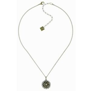 【送料無料】アクセサリー　ネックレス　チェーンコリアーバーレスクkonplott catena collier burlesque bianco fiore grande