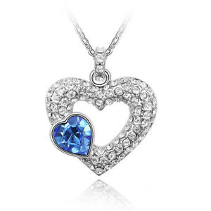 【送料無料】アクセサリー　ネックレス　ネックレスハートシルバーハートチェーンネックレスcollana cuore a cuore argentoda donna catena collana amore fidanzamento regalo love 21,158円