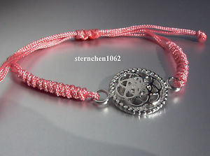 【送料無料】アクセサリー　ネックレス　スチールブレスレットピンクグラブacchiappa sogni bracciale acciaio * * tessile rosa fiore * *