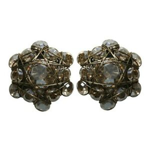 【送料無料】アクセサリー　ネックレス　イヤリングピンライトブラウンkonplott orecchini a perno bended lights marrone