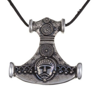 【送料無料】アクセサリー　ネックレス　バイキングハンマーピューターサンジャスティンvichingo thors martello peltro endant st justin