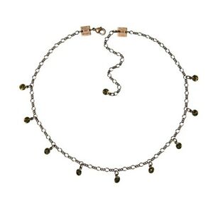 【送料無料】アクセサリー　ネックレス　チェーンコリアーコレクションカーキグリーンシルバーkonplott catena collier tutui collection verde cachi argento