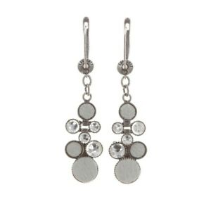 【送料無料】アクセサリー　ネックレス　イヤリングイヤリングホワイトリバーkonplott orecchini orecchini brisur planet river bianco