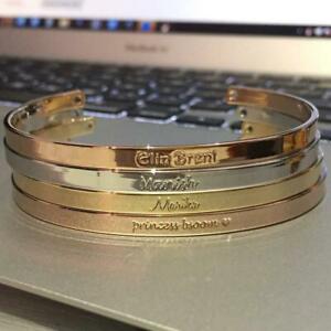 【送料無料】アクセサリー　ネックレス　ブレスレットスタイリッシュステンレススチールローズゴールドシルバーdesiderio incisione bracciale elegante acciaio inox incisione rose oro argento