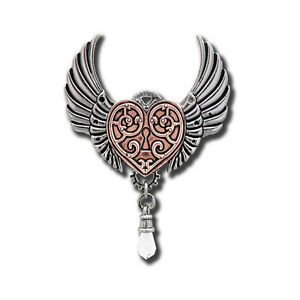 【送料無料】アクセサリー　ネックレス　パーアンストークスpendentif steampunk valkyrie heart par anne stokes