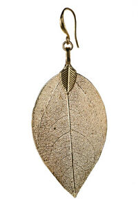 【送料無料】アクセサリー　ネックレス　イヤリングfiglio dei fiori da donna orecchini oro foglie metallo ble03sgo