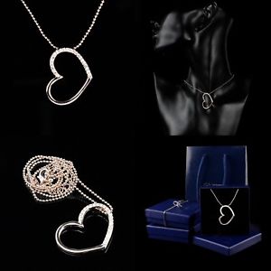 【送料無料】アクセサリー　ネックレス　ネックレスペンダントハートペンダントクリスタルローズcollana donna pendente cuore amore ciondolo colore oro rosa 18 kt cristallo