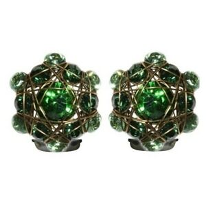 【送料無料】アクセサリー　ネックレス　イヤリングライトorecchini onplott ohrclip bended lights verde