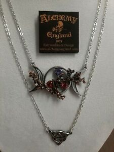 【送料無料】アクセサリー　ネックレス　ゴシックピューターネックレスペンダントパッケージalchemy gothic wicca dea peltro collana e pendente nuovo con confezione