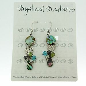 【送料無料】アクセサリー　ネックレス　イヤリングスターリングシルバーmistico madness orecchini argento sterling 925