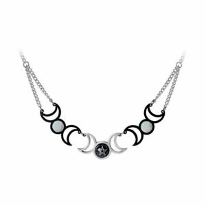 【送料無料】アクセサリー　ネックレス　トリプルネックレスalchemy tres lunae triplice dea pentram collana