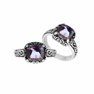 【送料無料】アクセサリー　ネックレス　スターリングシルバーリングクッションargento sterling cuscino forma anello con quarzo mistico ar6182mt9