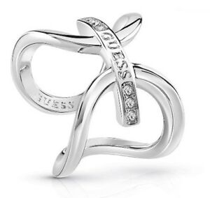 【送料無料】アクセサリー　ネックレス　リングコレクションシルバーanello guess jewelry future essential collection ubr8404556 silver