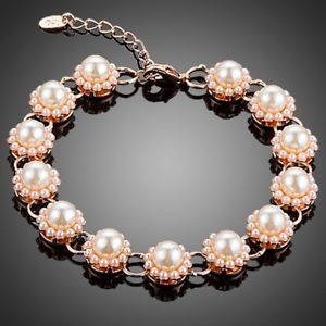 【送料無料】アクセサリー　ネックレス　ビーズブレスレットin erba fiore perle braccialetto per donne ragazze donna mbr0125
