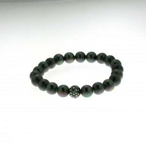 【送料無料】アクセサリー　ネックレス　スワロフスキーボールbellissimo bracciale elastico perle colorate con pallina in swarovski