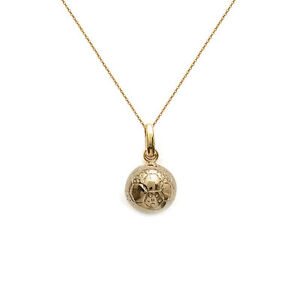 【送料無料】アクセサリー　ネックレス　コリアーバロンデフットボールヌフゴーcollier ballon de football en plaqu or neuf longueur au choix 45cm ou 50cm