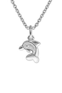 【送料無料】アクセサリー　ネックレス　アクセサリーシルバーネックレスtrendor accessori collana argento con delfinanhnger per bambini 35828
