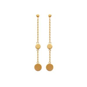 【送料無料】アクセサリー　ネックレス　boucles d oreilles clous plaqu or disques 3 5 7 mm