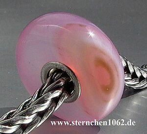【送料無料】アクセサリー　ネックレス　ストライプアガタピンクtrollbeads * rosa con strisce agata * 61