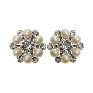【送料無料】アクセサリー　ネックレス　イヤリングホワイトクリスタルkonplott orecchini a farfalla dutchess white cristallo